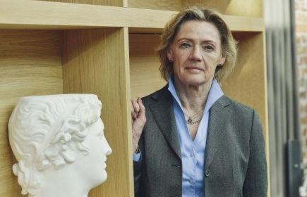Ulla Hamilton, vd för Ung Företagsamhet i Stockholm berättade om verksamheten som funnits runtom i Sverige i 40 år.