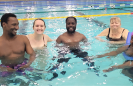 I Fyrishov ser vi Peace Fellows:
Frank Isabirye
Laura Coburn
Martin Githome Mburu
Simlärare Ingegärd
Harrie Adong