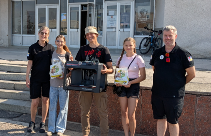 Fighting Ants mottager 3-printer.